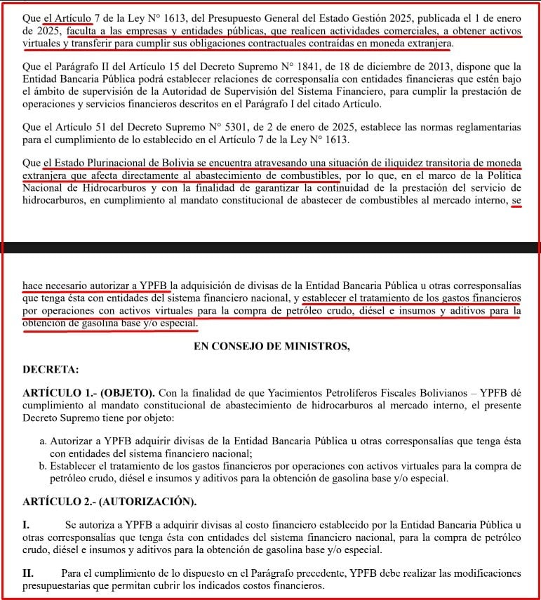 Governo sem dólares e população sem combustíveis, Bolívia usará criptomoedas para sair da crise